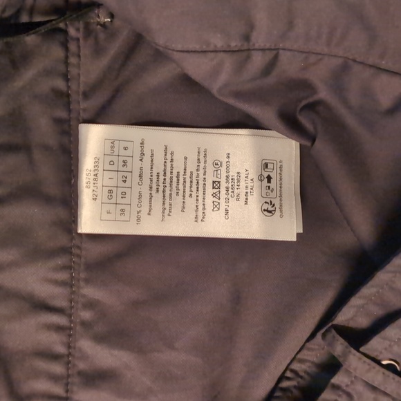 CHRISTIAN DIOR Black Flirty Drop Waist Cotton Mini Skirt w/ Pleats&belt Size 6 - Picture 10 of 14